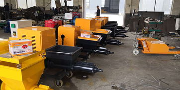 新型多功能砂浆喷涂机与混凝土输送泵的协同优势